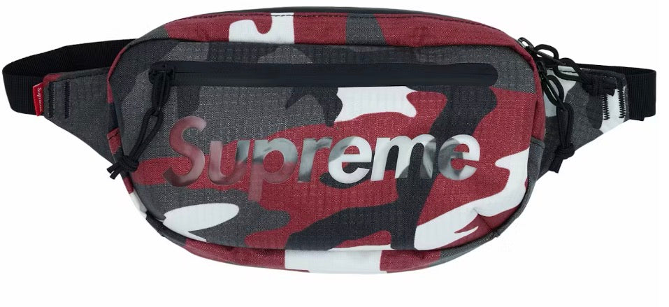 Supreme SS21 Waist Bag Red Camo