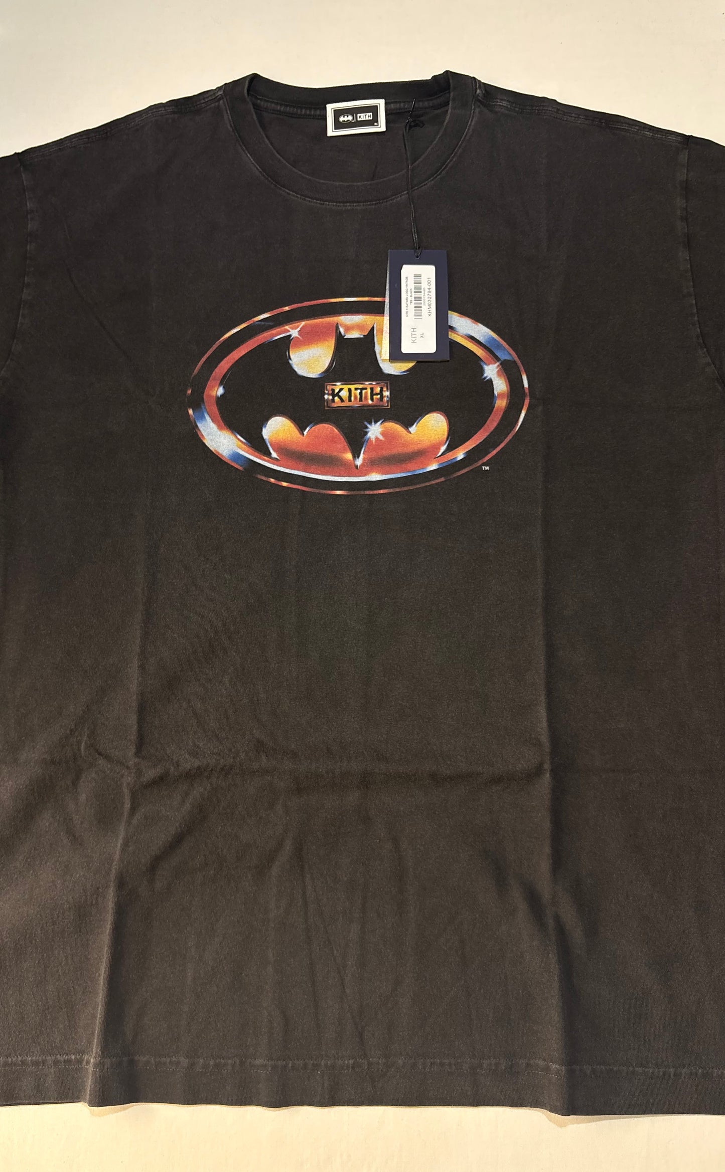 Kith Batman Logo Vintage Tee