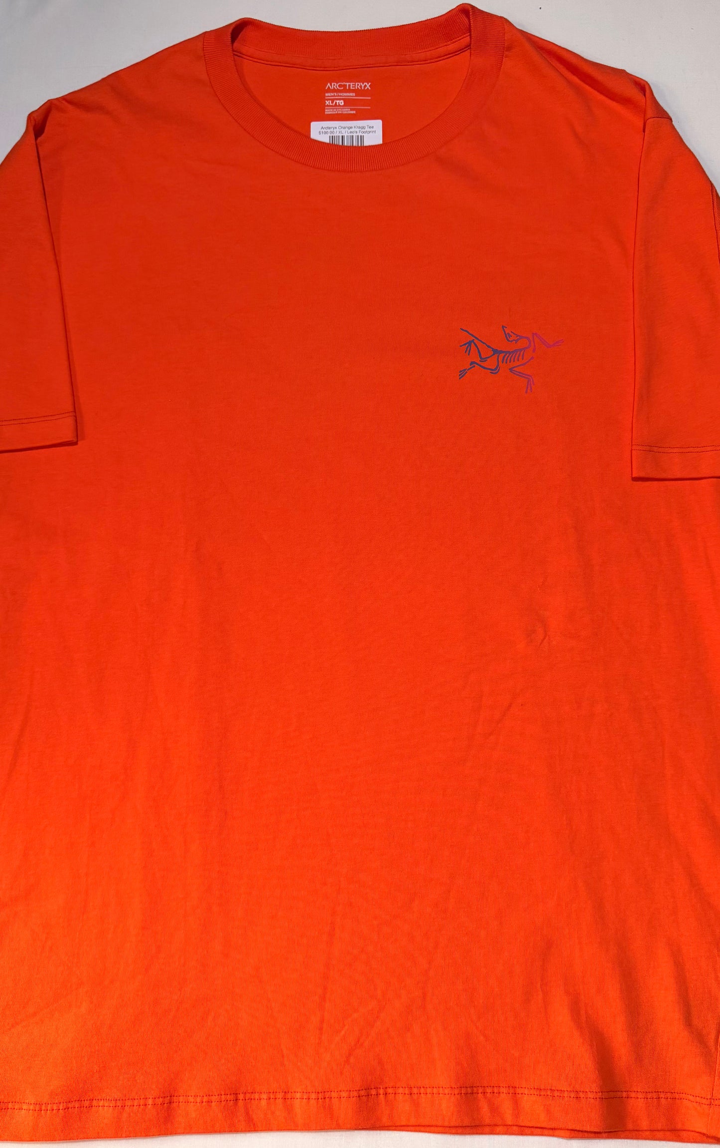 Arcteryx Orange Kragg Tee