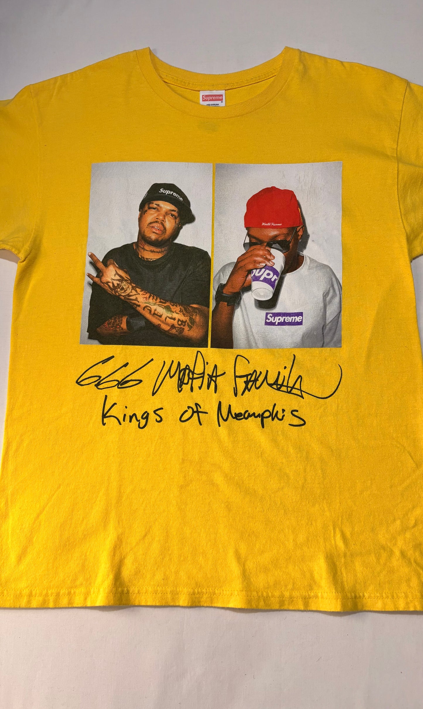 Supreme FW12 Three Six Mafia Photo Tee U
