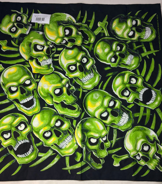 Supreme SS18 Skull Pile Bandana