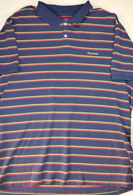 Supreme Washed SS26 Stripe Polo U