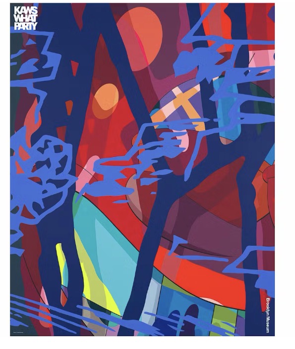 Kaws Brooklyn Museum Score Years Poster