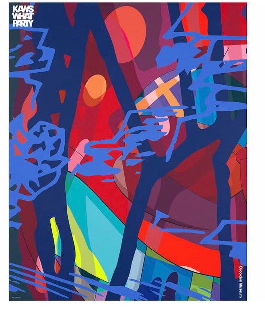 Kaws Brooklyn Museum Score Years Poster
