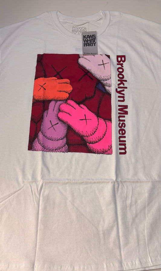 Kaws Brooklyn Museum Urge Tee White
