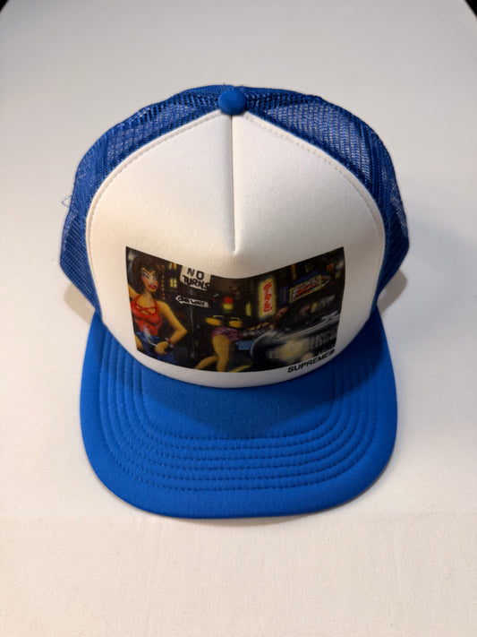 Supreme FW21 Lady Pink Mesh Back 5-Panel Trucker