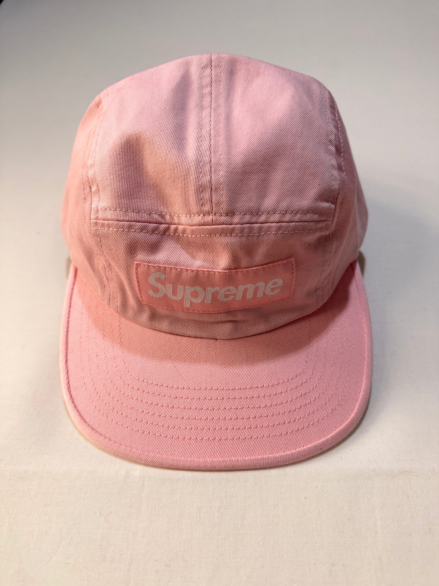 Supreme FW25 Washed Chino Twill Camp Cap