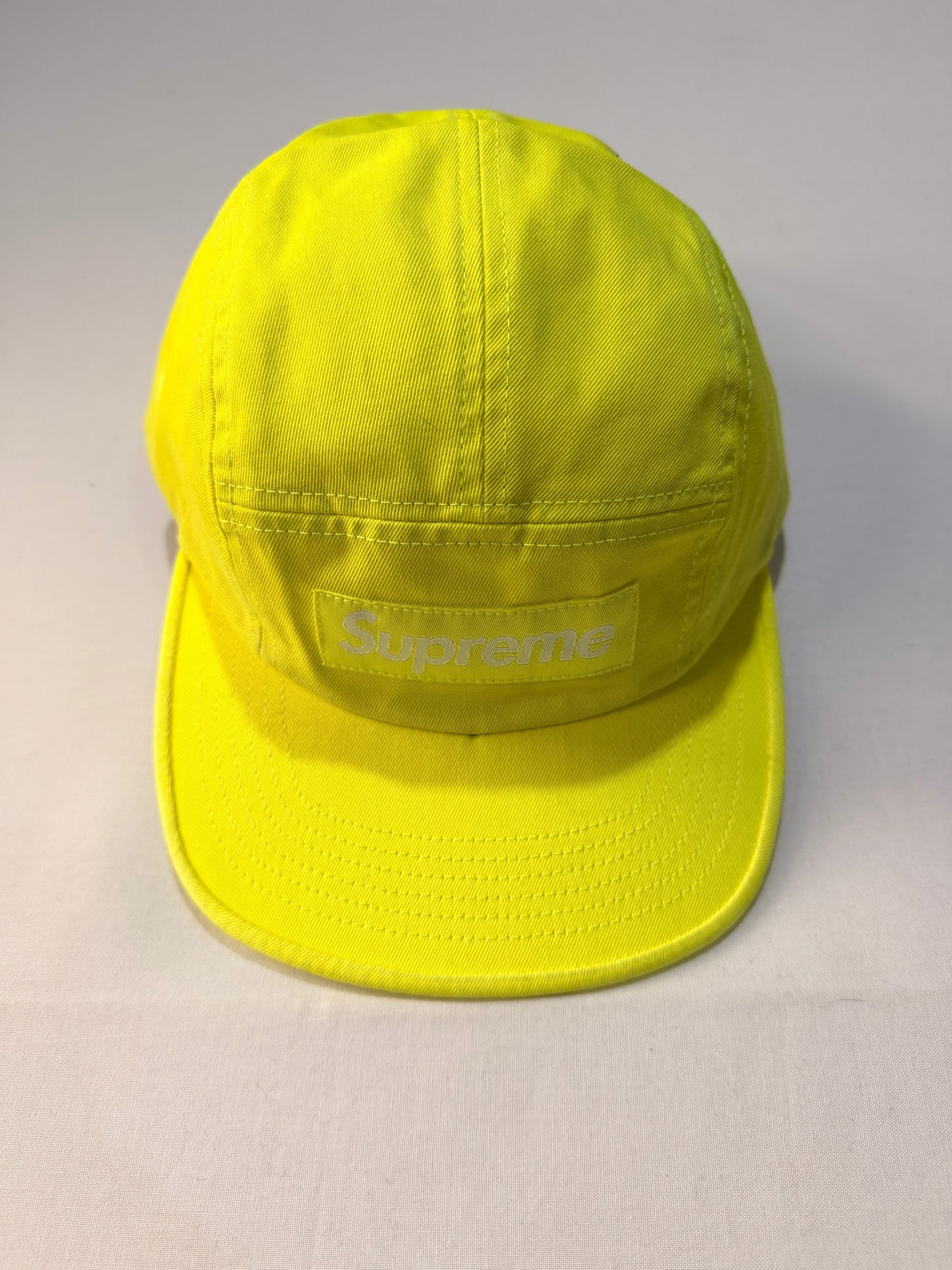 Supreme FW25 Washed Chino Twill Camp Cap