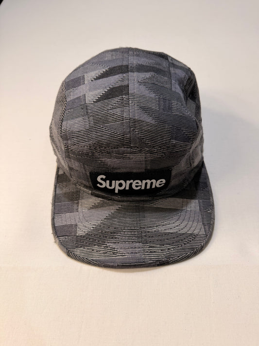 Supreme SS15 Intarsia Knit Camp Cap