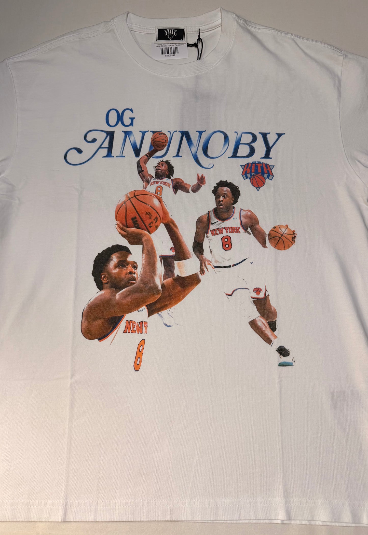 Kith New York Knicks OG Anunoby Legend Vintage Tee