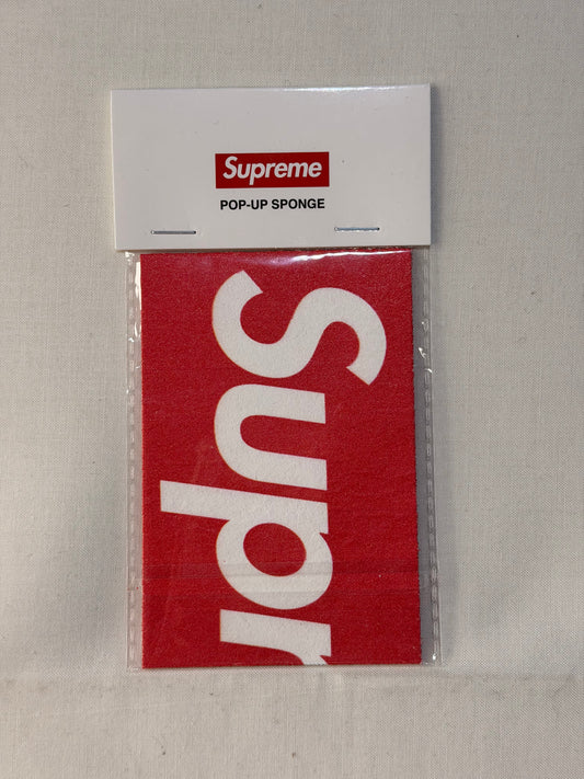 Supreme Pop-Up Sponge Red