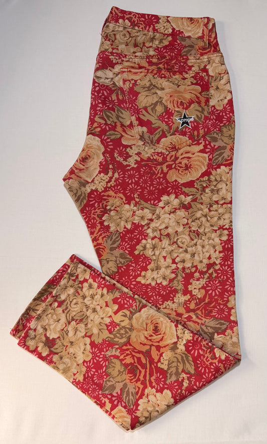 Supreme SS18 Washed Regular Jeans Floral U