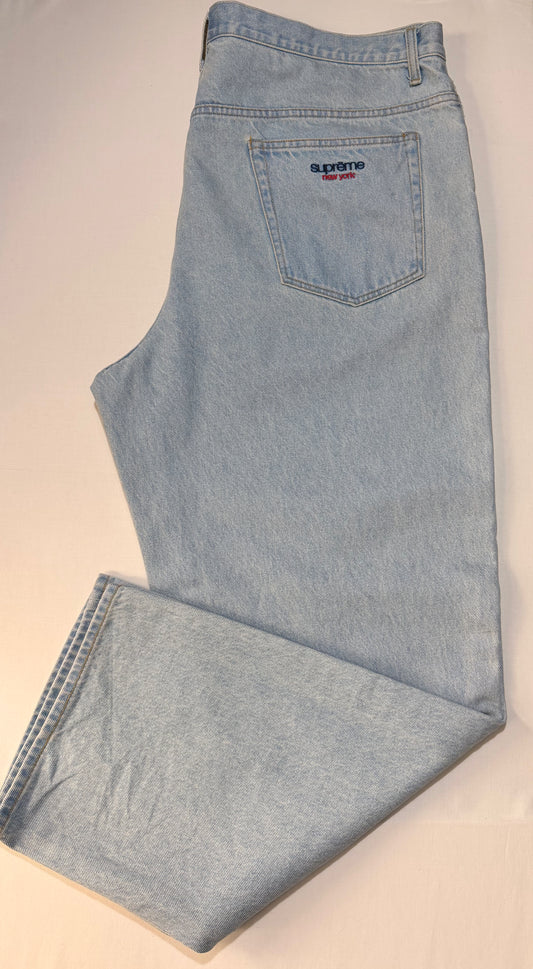 Supreme Baggy Jean FW25 Light Indigo U