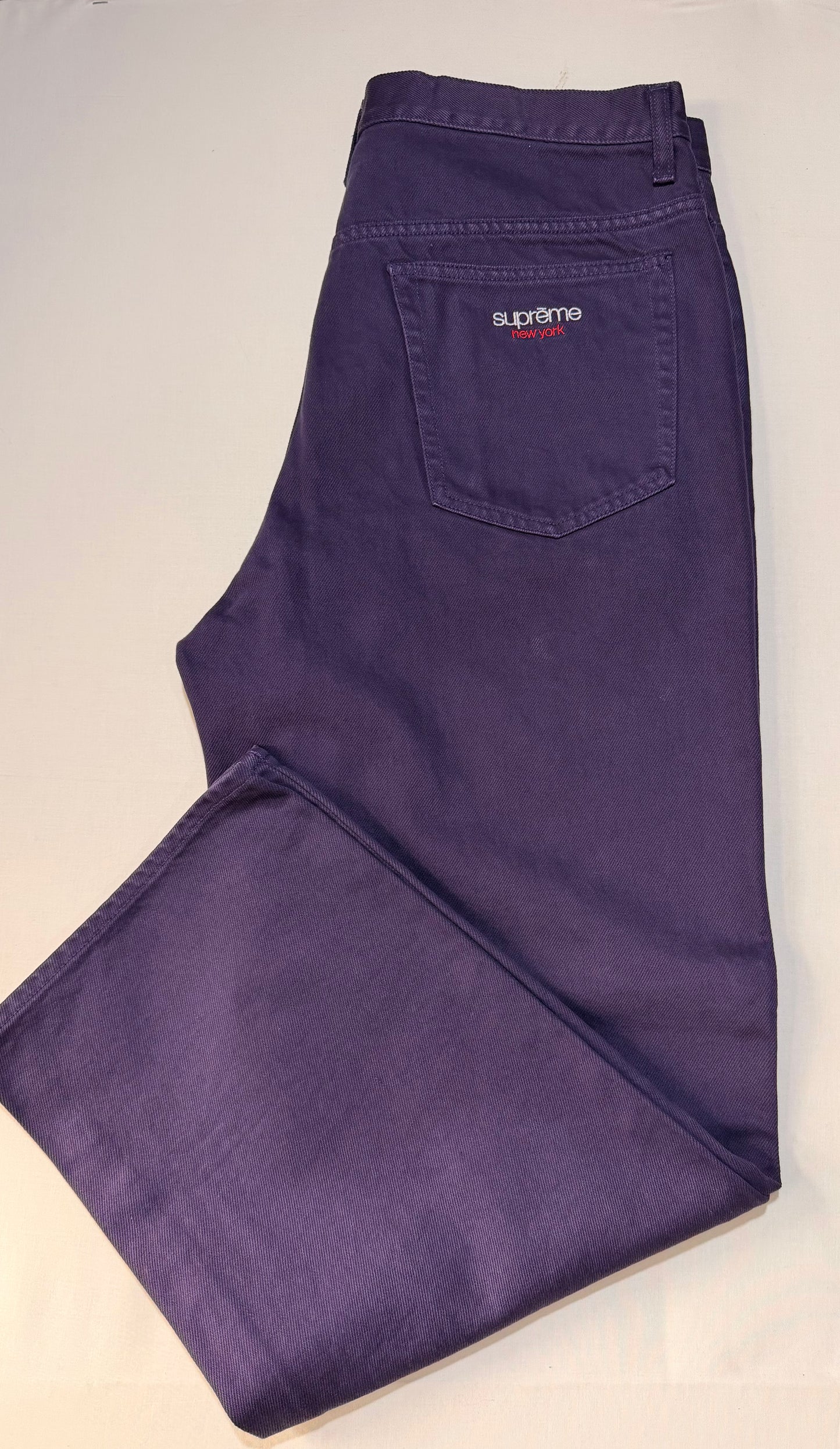 Supreme SS25 Baggy Jean Purple U
