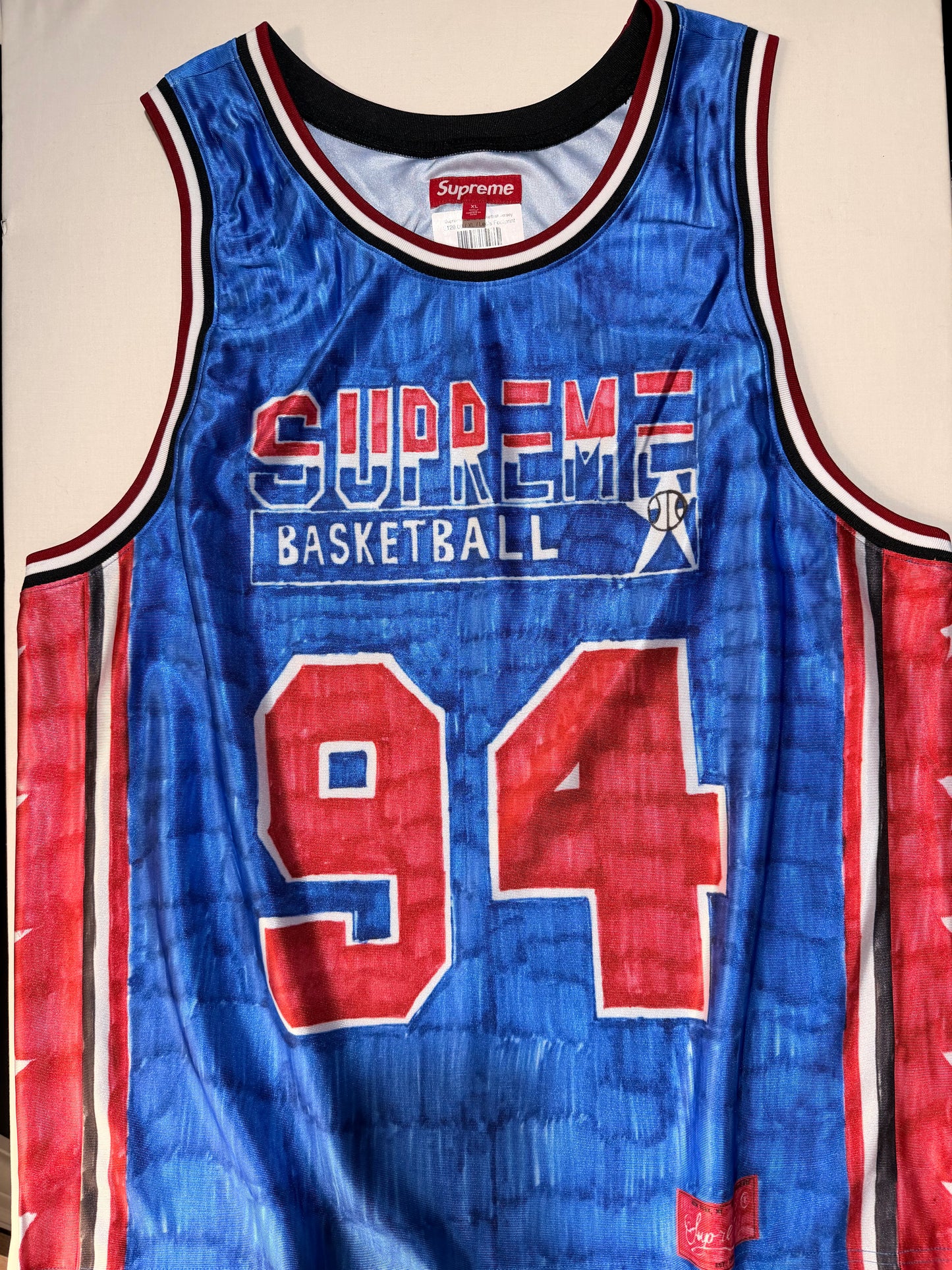 Supreme SS25 Marker Basketball Jersey