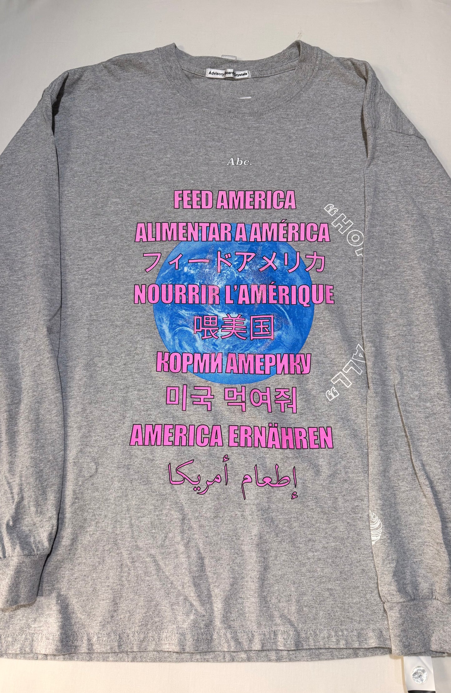 ABC J Balvin Feeding America World L/S T-shirt U
