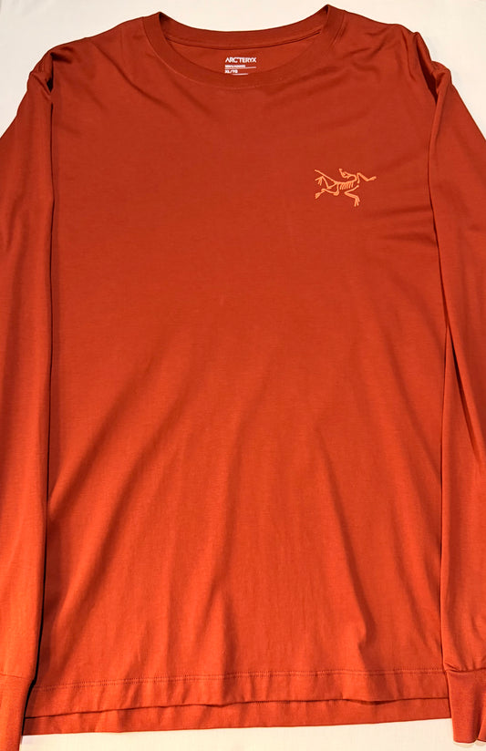 Arcteryx Orange Kragg L/S Tee