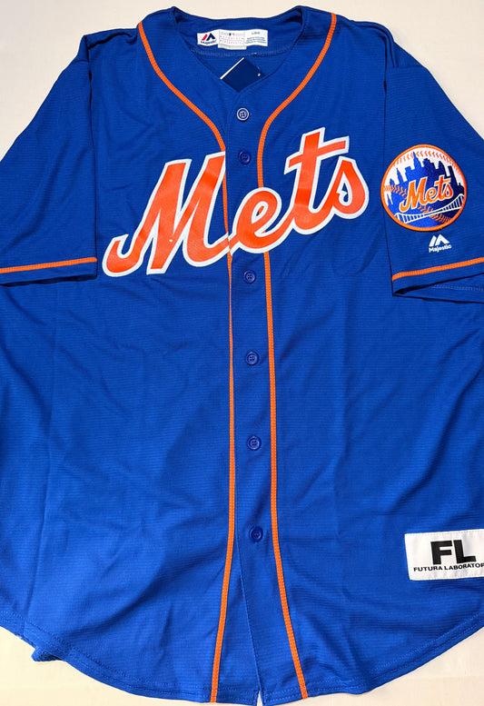 Futura Laboratories NY Mets Bobblehead Figure & Baseball Jersey Set