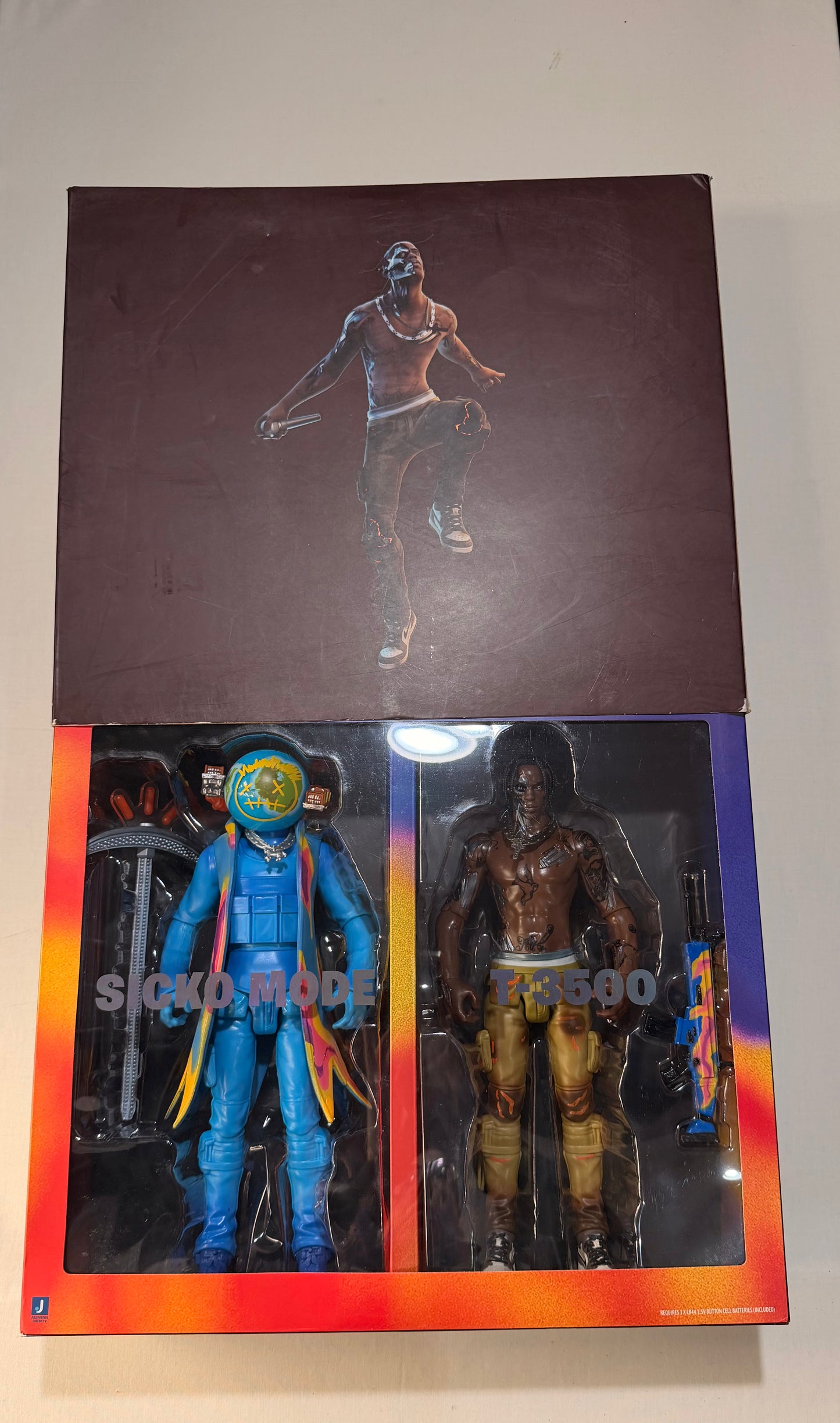 Travis Scott Cactus Jack Fortnite Action Figure Duo Set