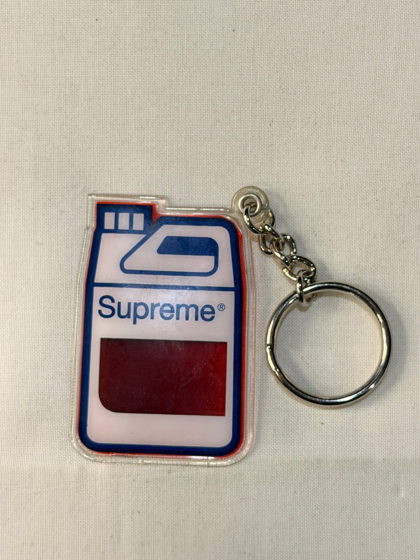 Supreme FW19 Jug Keychain