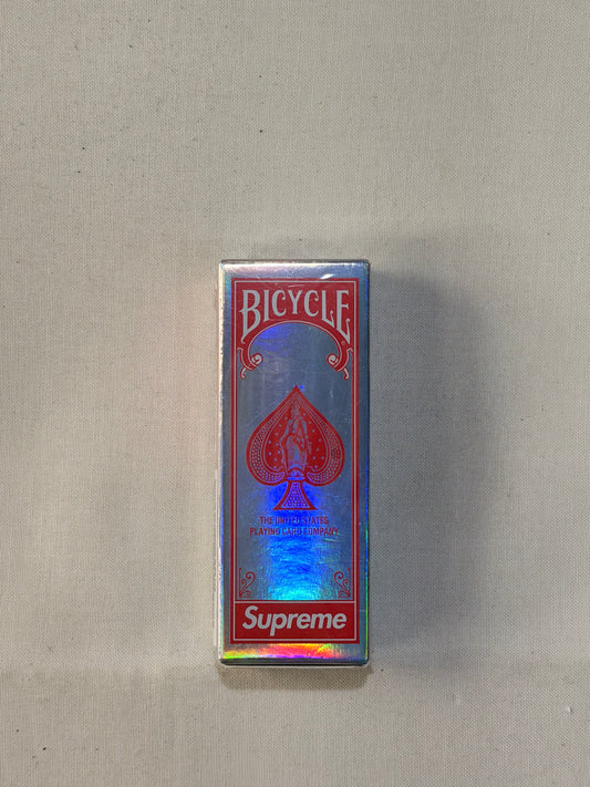 Supreme FW23 Bicycle Holographic Cards