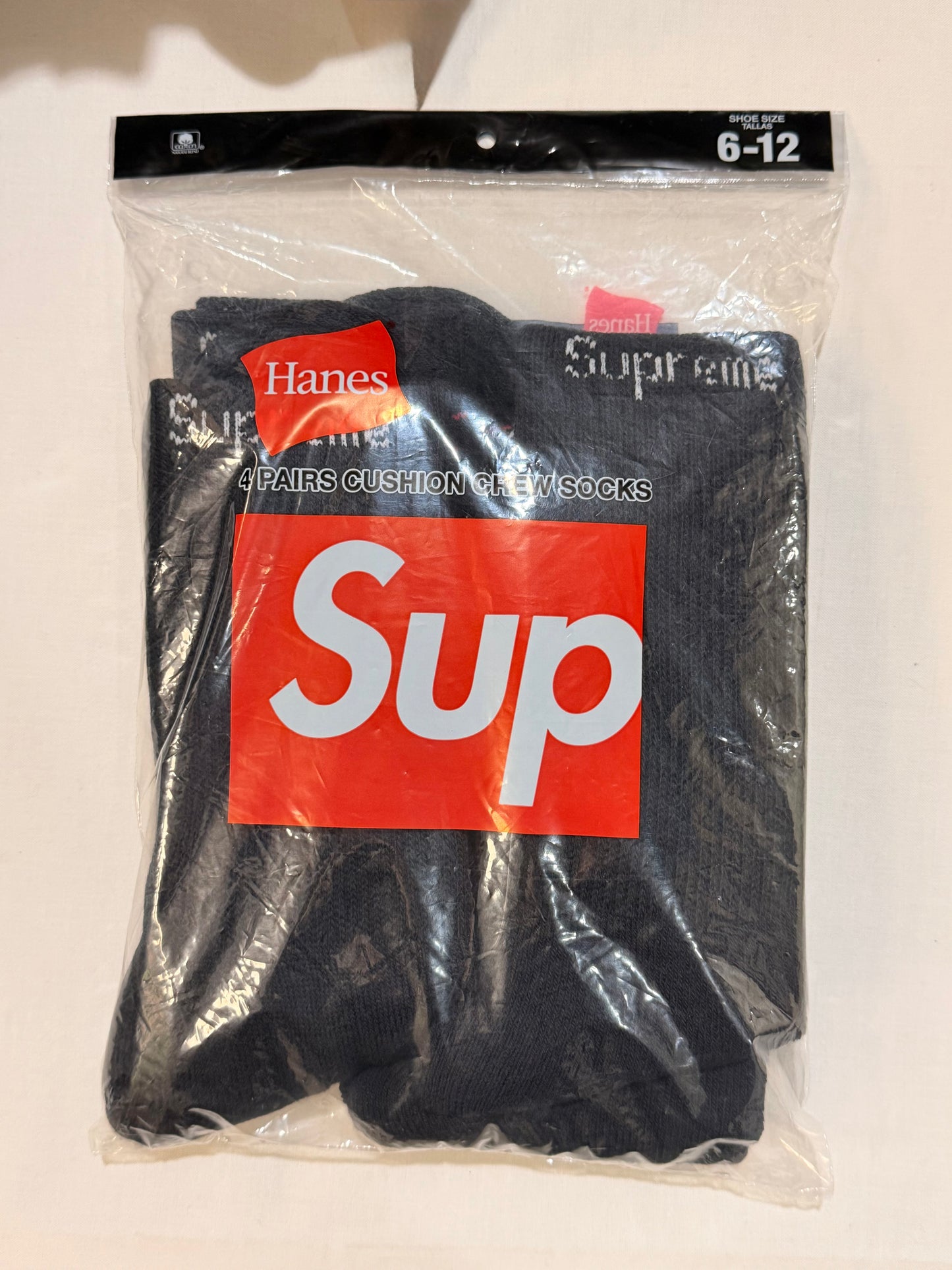 Supreme Hanes Crew Socks