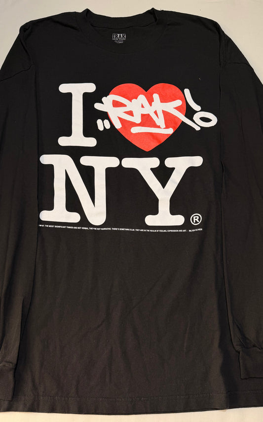 Irak I Love NY L/S Tee