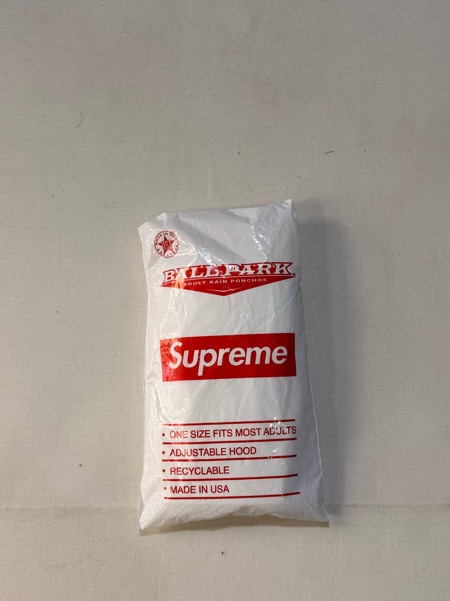 Supreme SS20 Rain Poncho