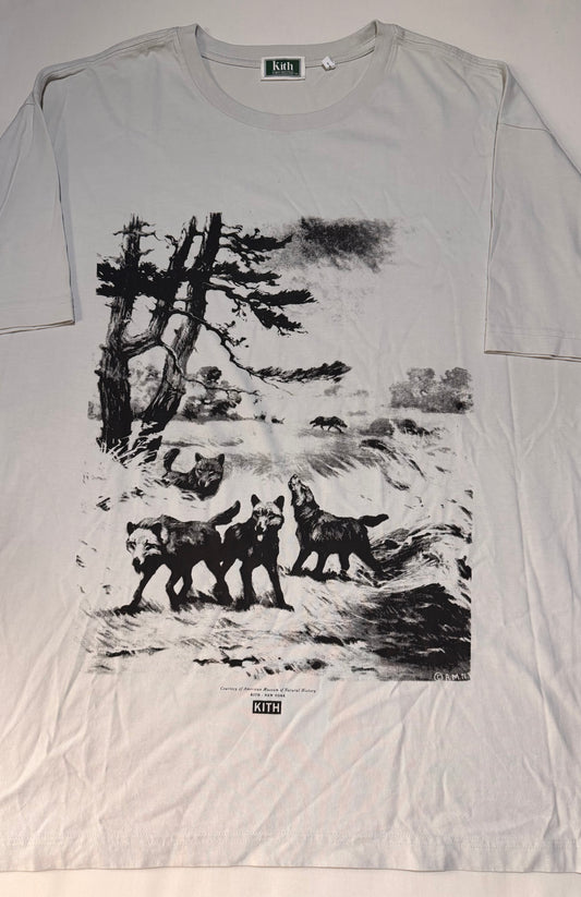 Kith AMNH Wolves Vintage Tee