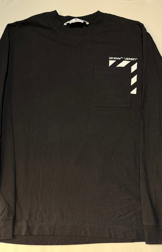 Off White "Jersey" L/S Tee U
