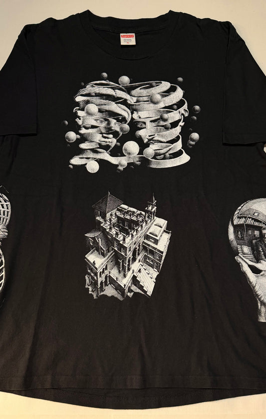 Supreme SS17 MC Escher Collage Tee