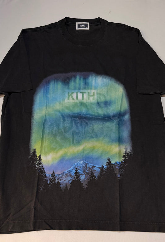 Kith Aurora Classic Logo Vintage Tee