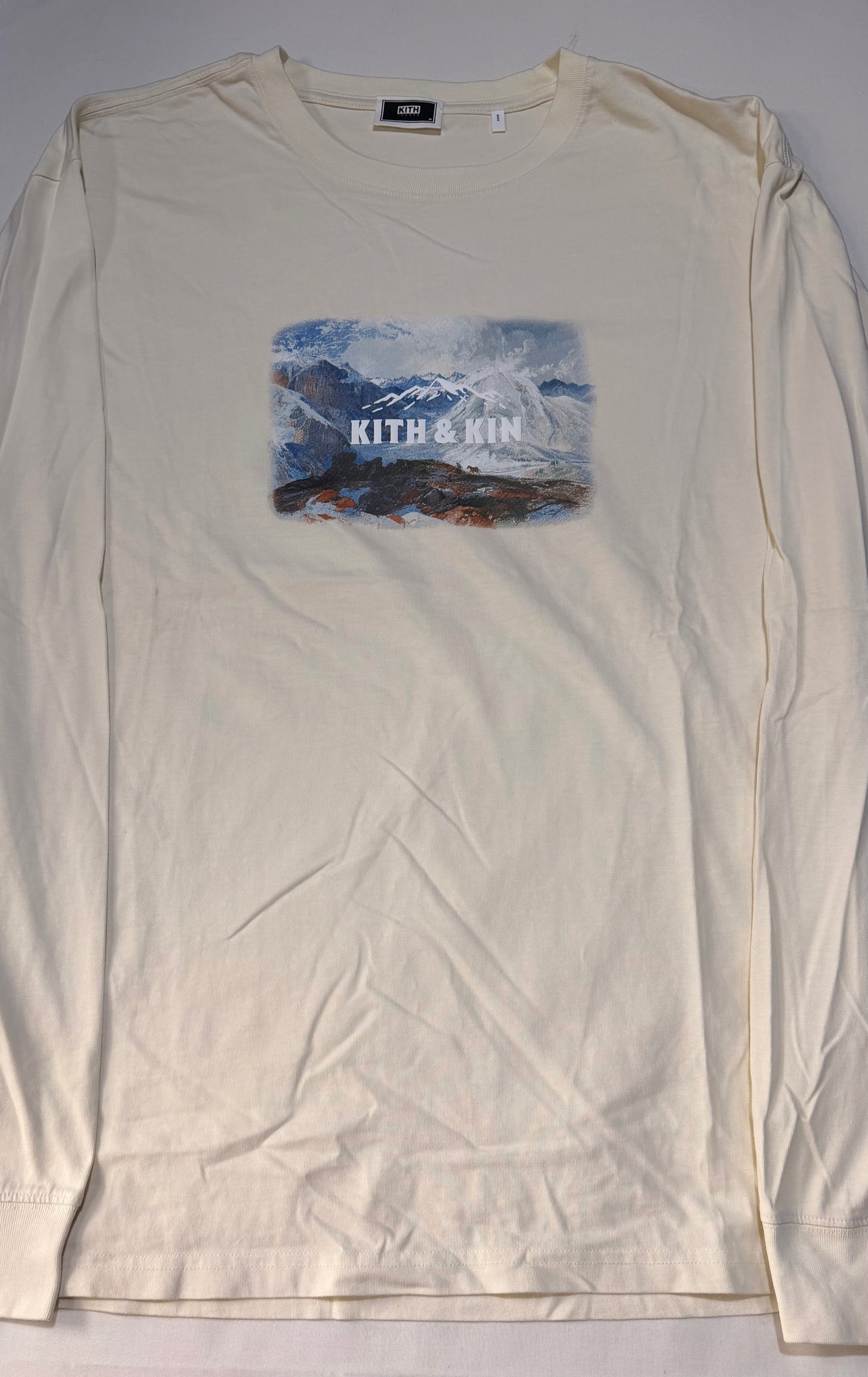 Kith Peak L/s Tee Sandrift