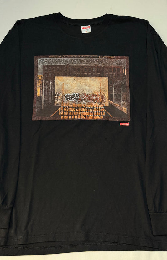 Supreme FW19 Martin Wong Attorney Street L/S Tee