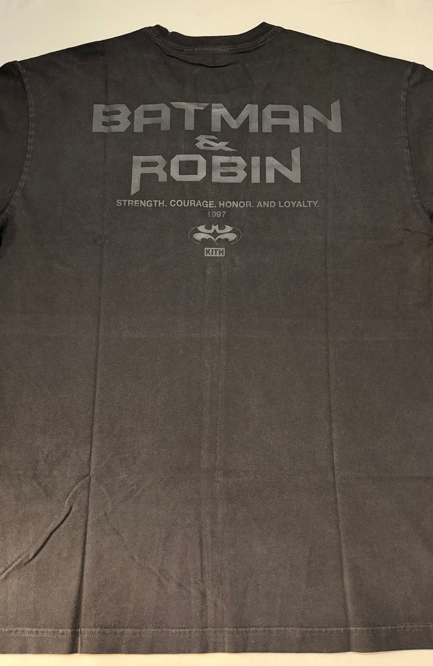 Kith Batman & Robin Logo Vinatge Tee