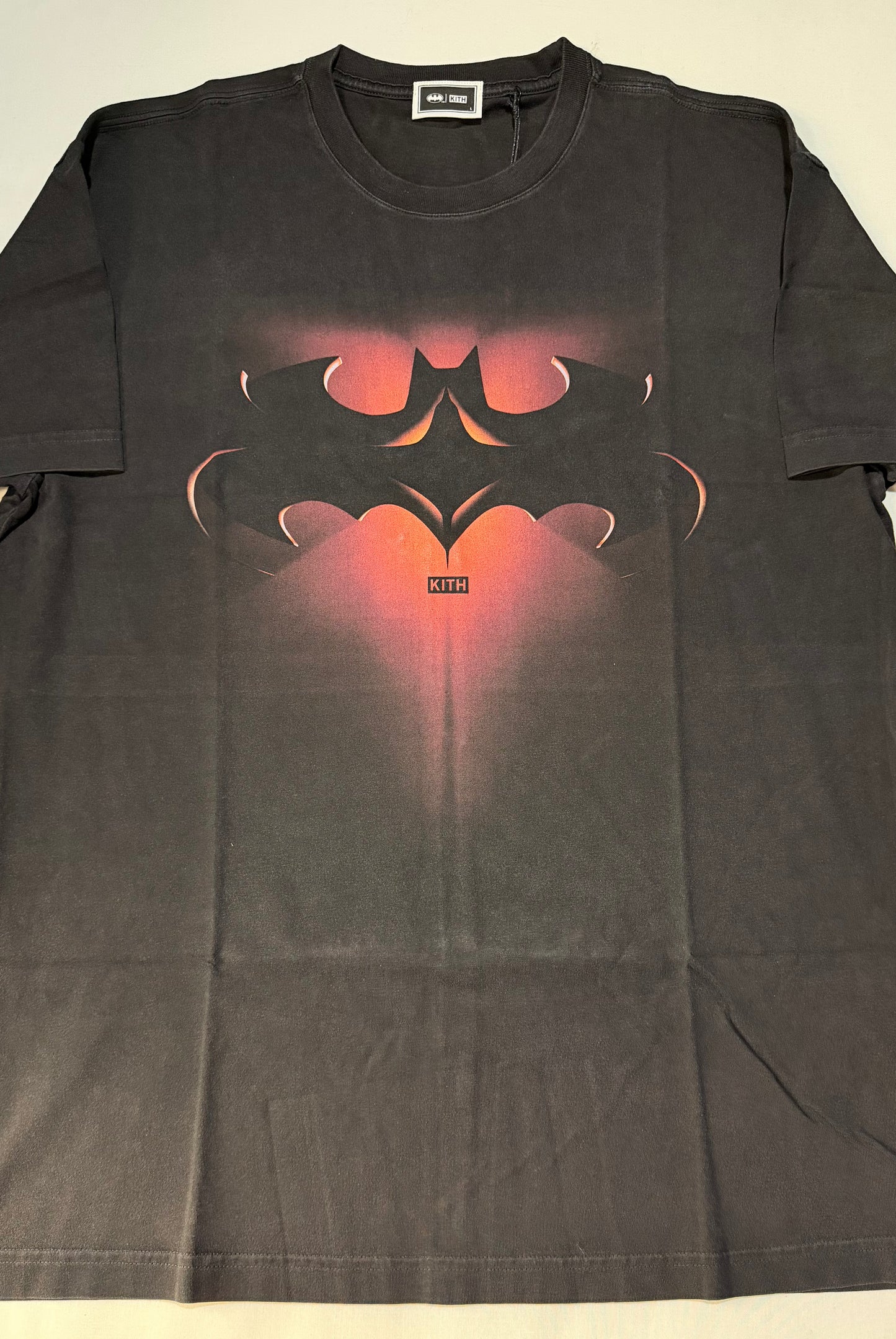 Kith Batman & Robin Logo Vinatge Tee