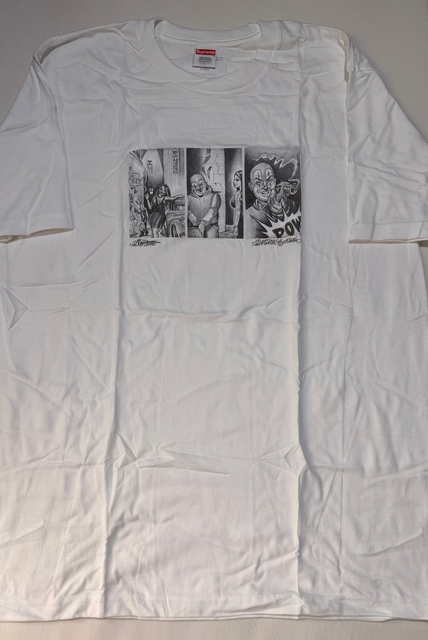 Supreme FW24 Mister Cartoon Pow Tee