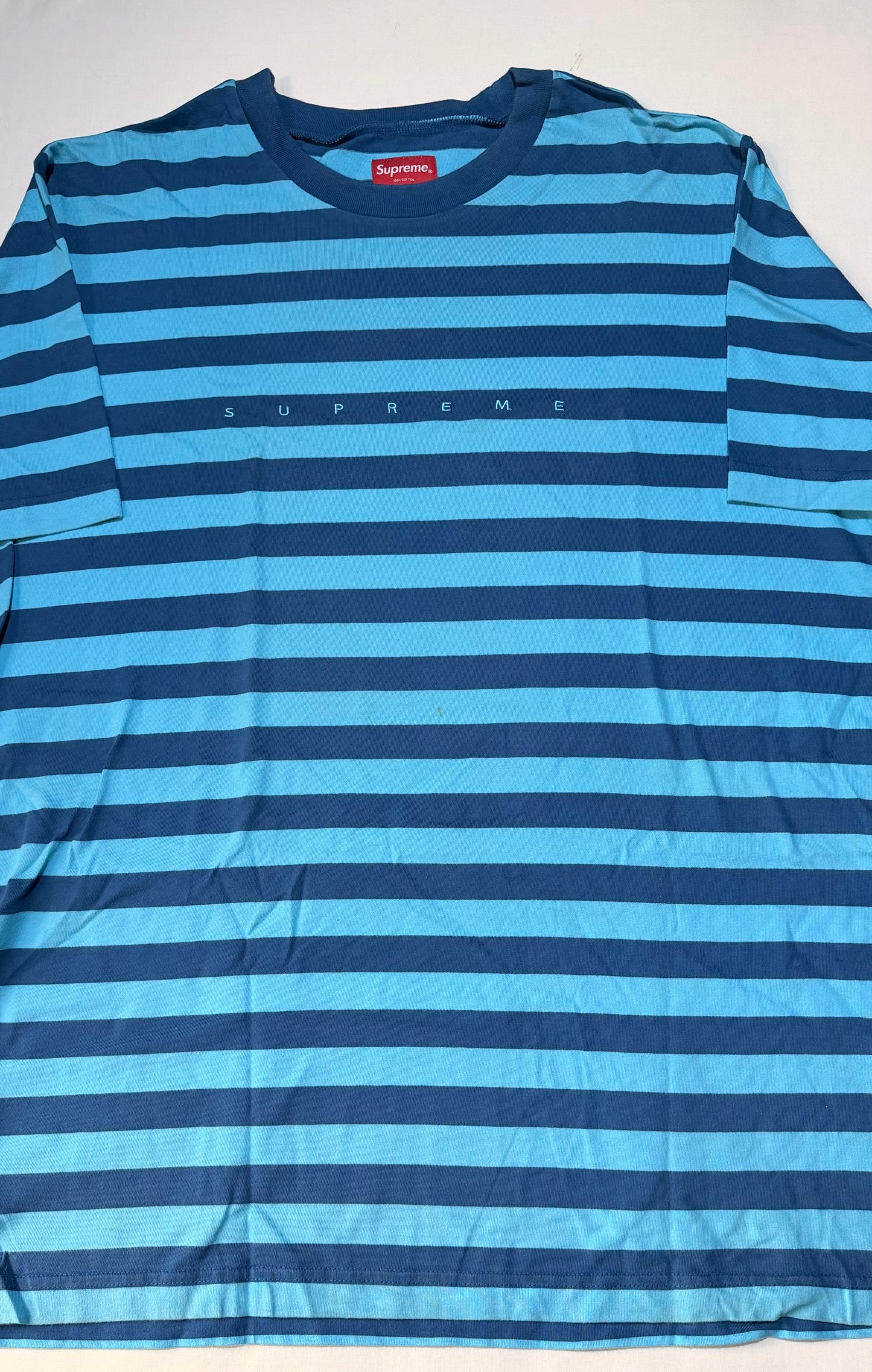 Supreme SS18 Bar Stripe Tee