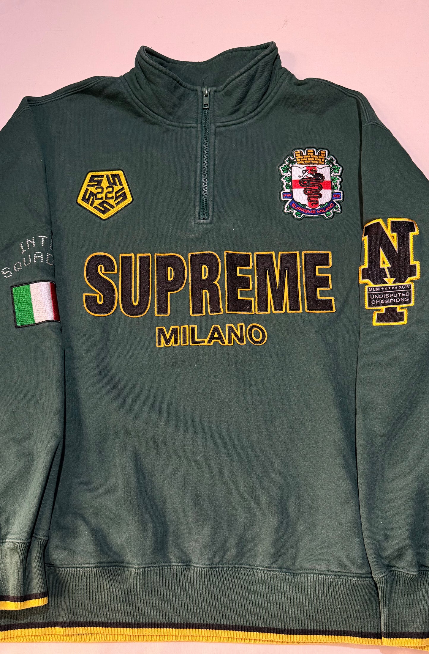 Supreme (FW22) Milano Half Zip Pullover U