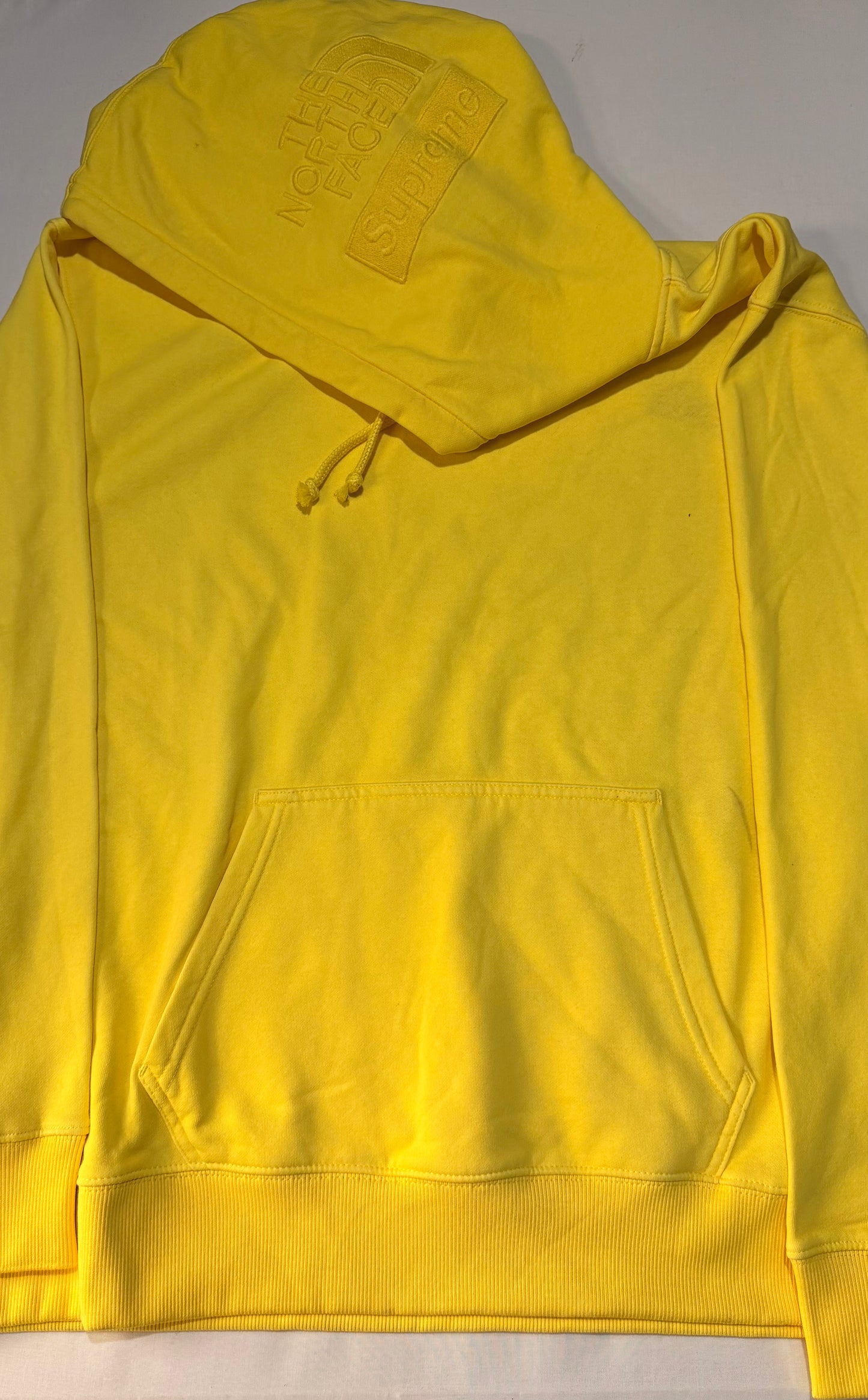 Supreme FW22 The North Face Pigment Printed Hooded Sweatshirt