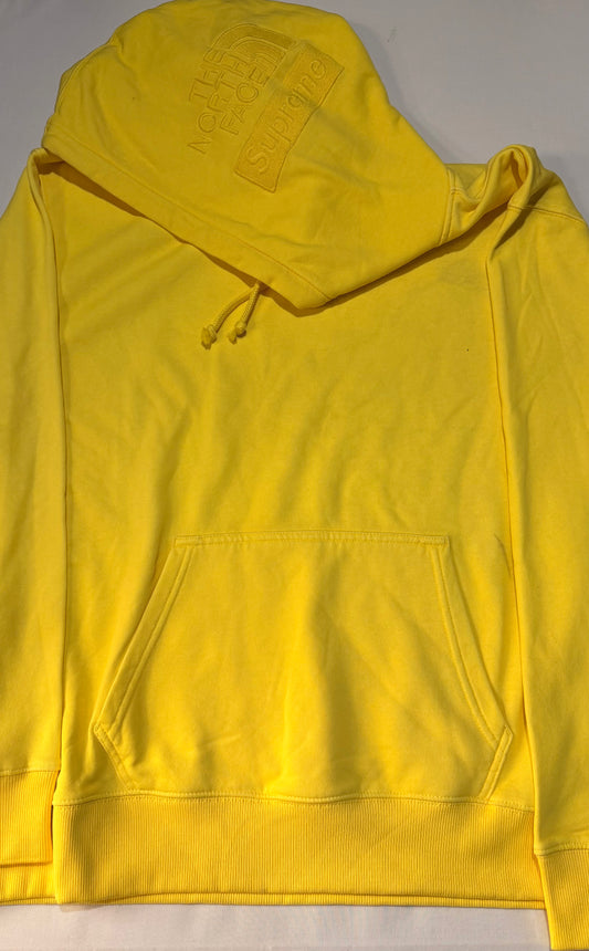 Supreme FW22 The North Face Pigment Printed Hooded Sweatshirt