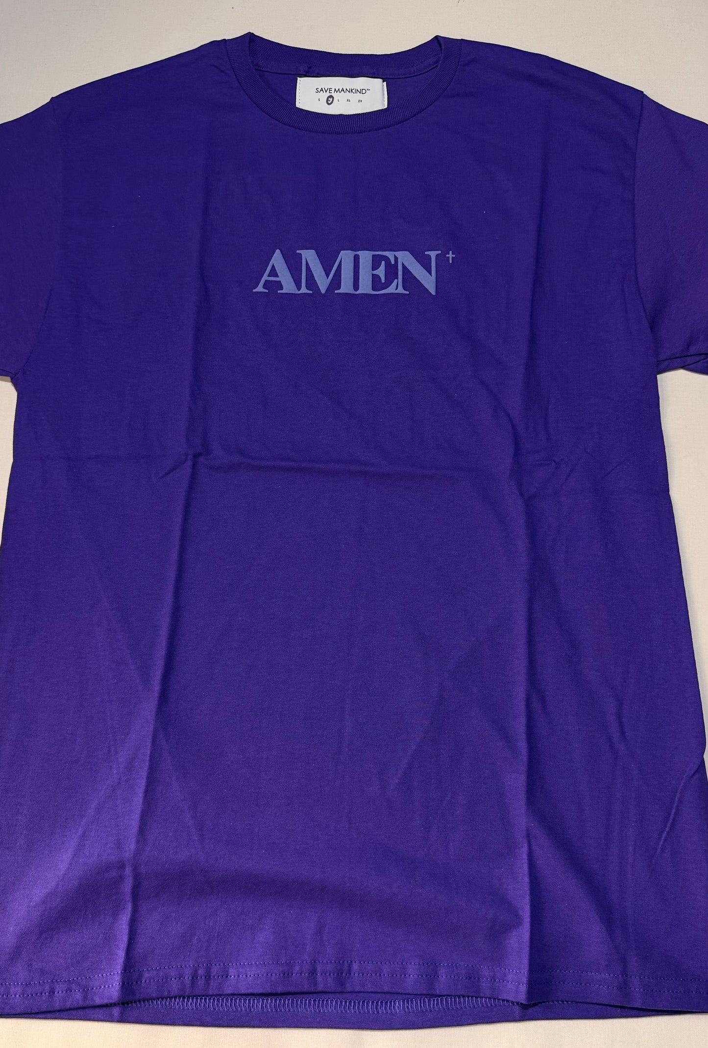 Save Mankind Amen Tee