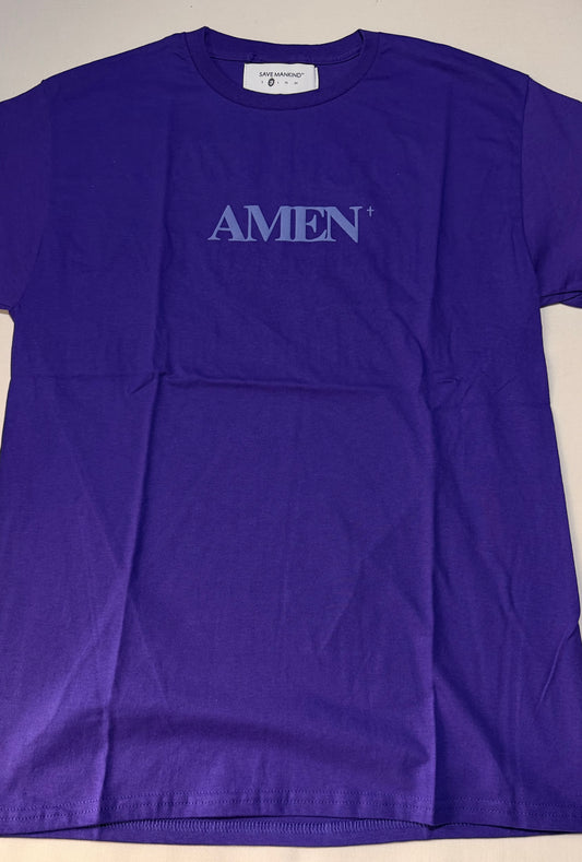 Save Mankind Amen Tee