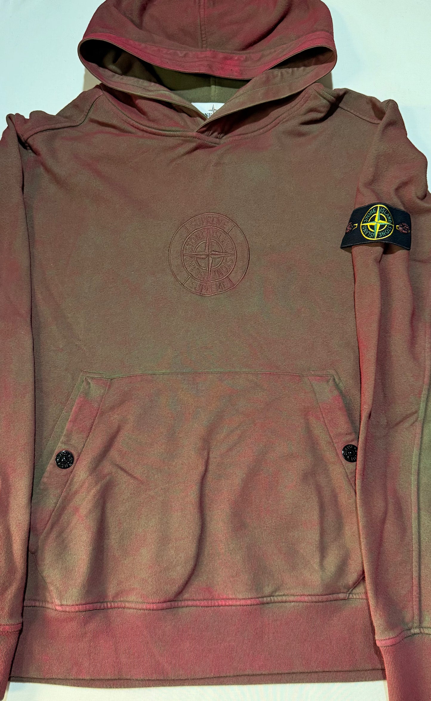 Supreme SS19 Stone Island Hoodie U