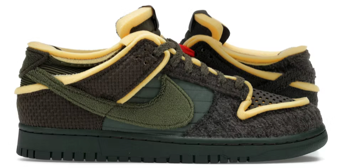 Nike Dunk Low CPFM Swamp Sponge Sequoia