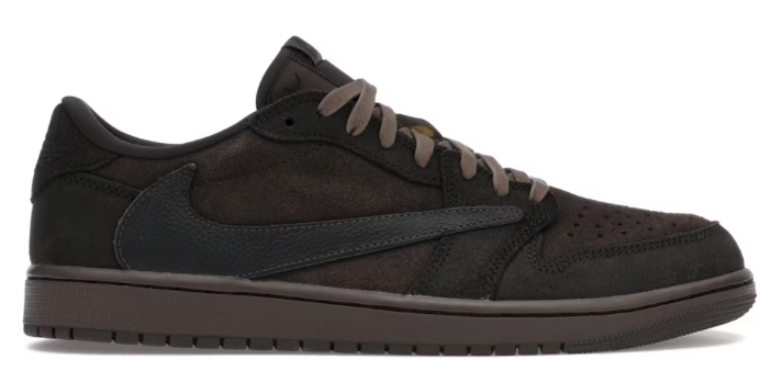 Jordan 1 Retro Low Travis Scott Velvet Brown U11.5