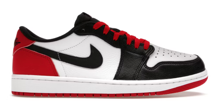 Jordan Low 1 Black Toe
