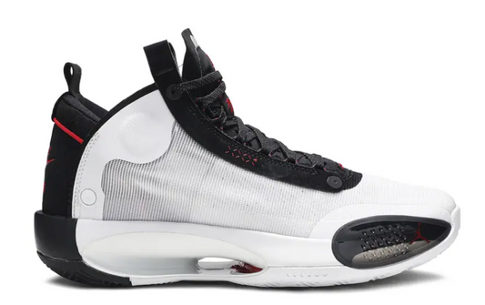 Jordan 34 White Black Red