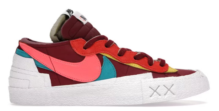 Nike Blazer Low Sacai Kaws Red