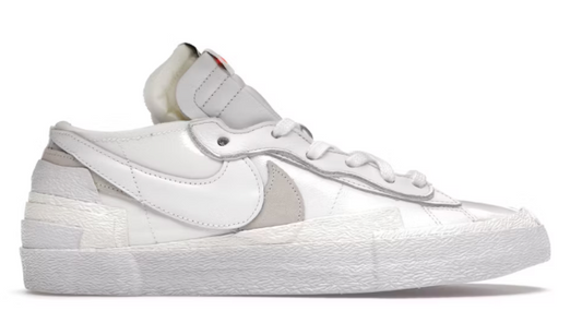 Nike Blazer Low Sacai White Patent Leather